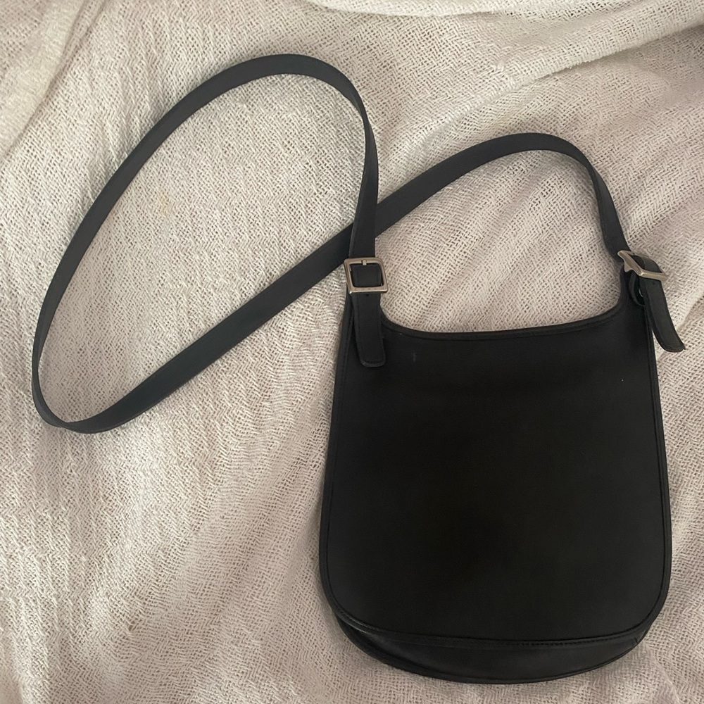 Vintage Coach Saddle Bag